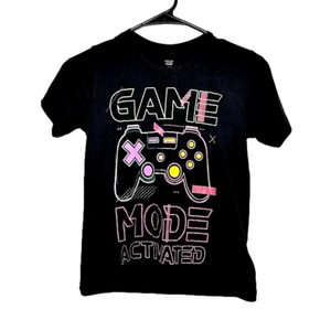 Tek Gear Black “Game Mode Activated” T-Shirt